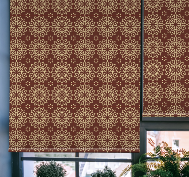 Geometrisch motief schaduw rolgordijn textuur en patroon - TenStickers