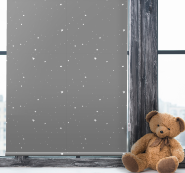Hemels nachtlandschap rolgordijn kinderkamer - TenStickers