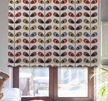 Klassieke rolgordijnen Ogen - TenStickers