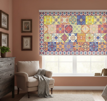 Raambekleding slaapkamer mexicaans - TenStickers