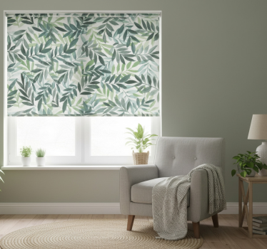 Raambekleding slaapkamer natuurlijke achtergrond - TenStickers