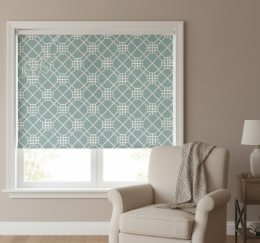 Raambekleding slaapkamer onregelmatige geometrie - TenStickers