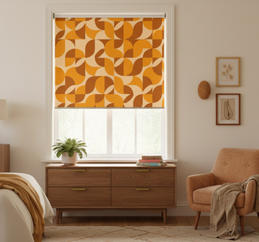 Raambekleding slaapkamer retro - TenStickers