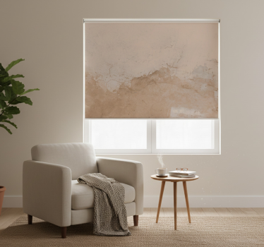 Rolgordijn beige textura kleur zand - TenStickers