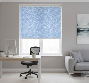 Rolgordijn kantoor frozen patroon - TenStickers