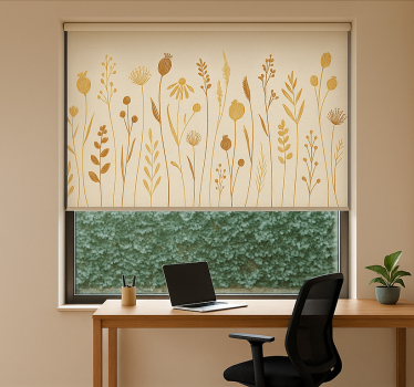 Rolgordijn kantoor trendy must have beige - TenStickers