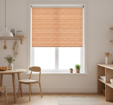Rolgordijn keuken beige textiel - TenStickers
