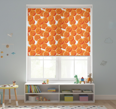 Rolgordijn kinderkamer drakenballen - TenStickers