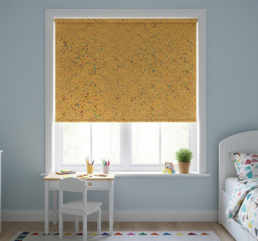 Rolgordijn kinderkamer met kleine kleurspetters - TenStickers