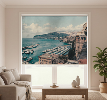 Rolgordijn woonkamer sorrento landschap zuid-italië - TenStickers