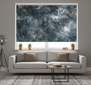 Rolgordijn woonkamer worn design industrieel stijl - TenStickers