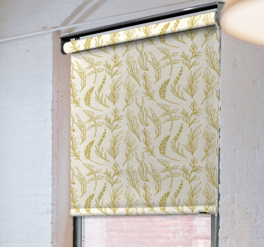 Rolgordijnen elegant Gouden tarwe - TenStickers