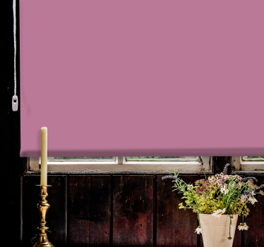 Roze tint verduisterend rolgordijn - TenStickers
