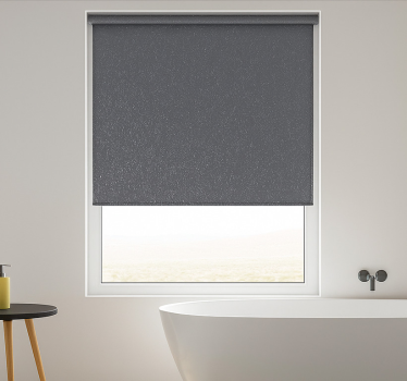 Stralende badkamer stijl raambekleding badkamer - TenStickers