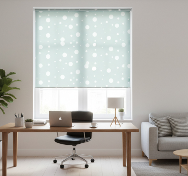 Thuis kantoor raambekleding mint fantasie - TenStickers