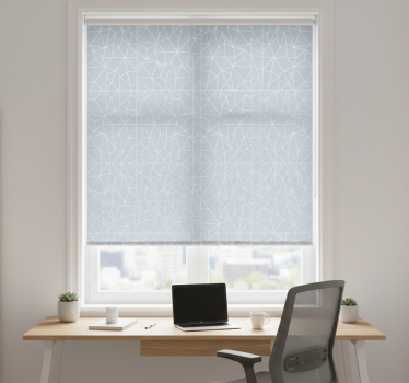 Thuis kantoor raambekleding moderne lijnpatronen - TenStickers