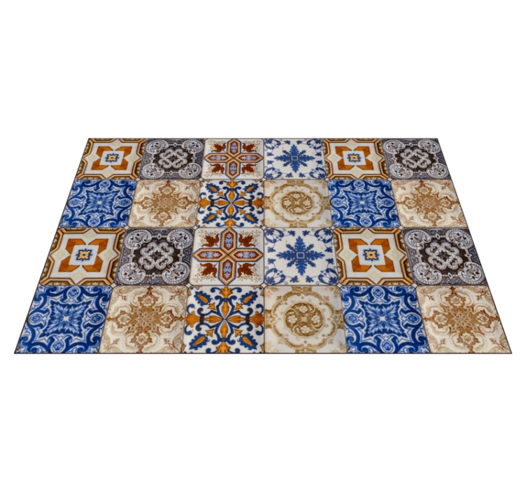 Veelkleurige hydrauliek originele placemat - TenStickers