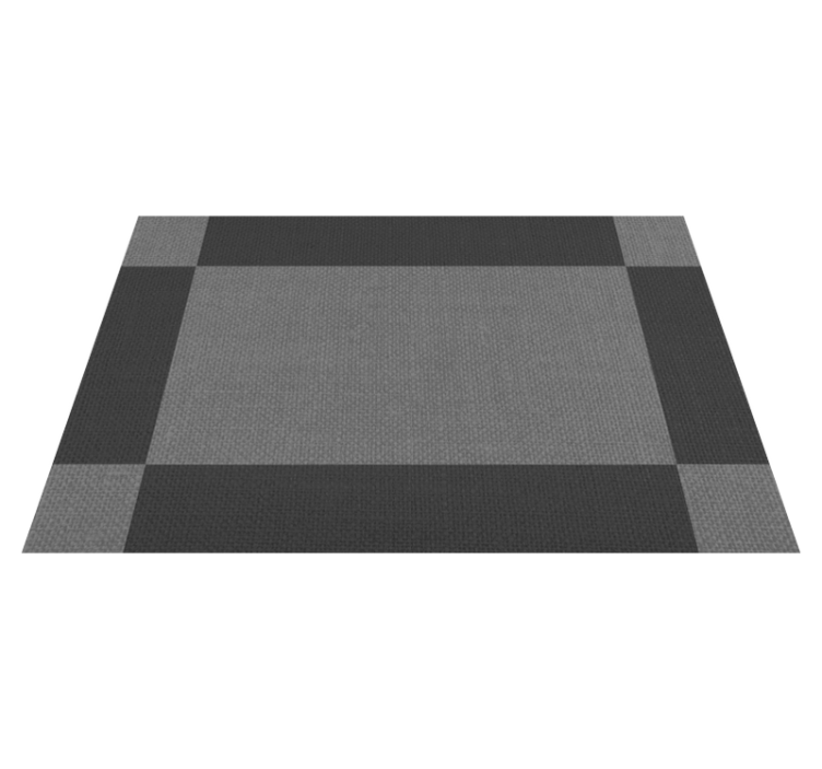 Grijze achtergrond elegante stijl elegante placemats - TenStickers