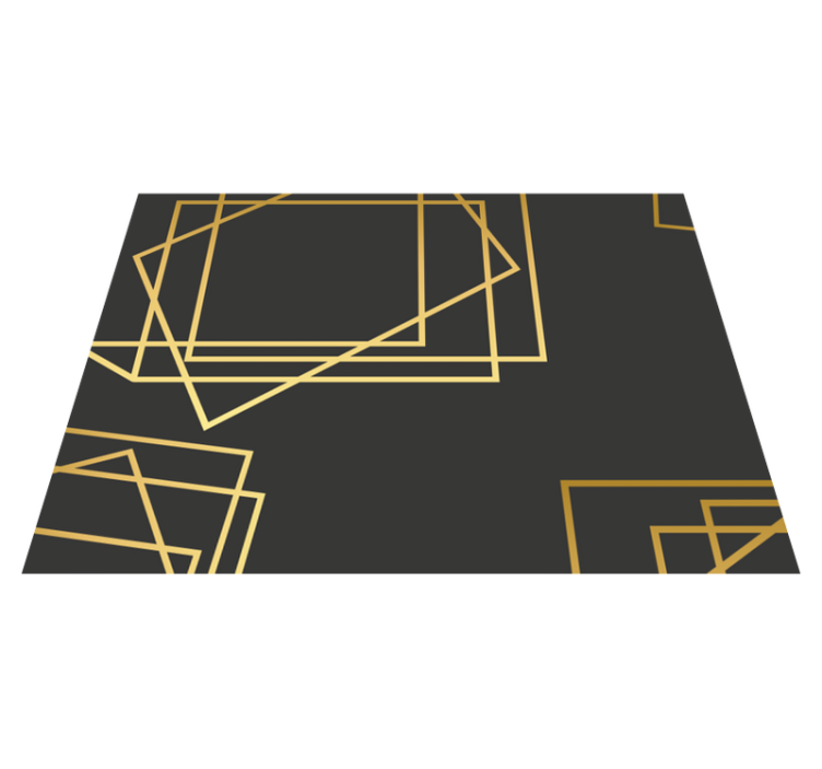 Elegante placemats Geometrische vormen - TenStickers
