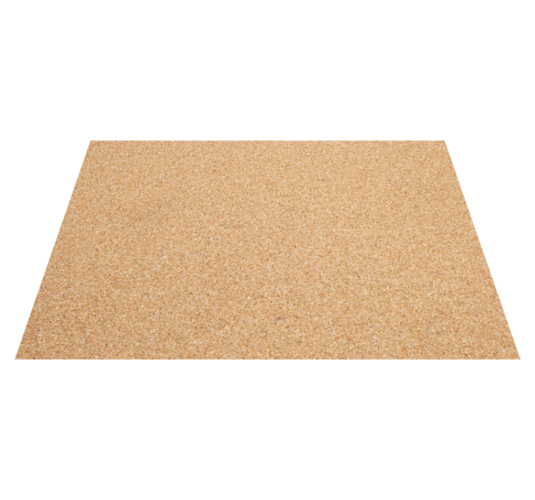 Kork materiaal patroon placemat - TenStickers