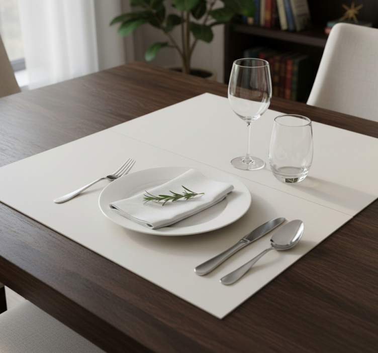 Elegante placemats in pantone kleur - TenStickers