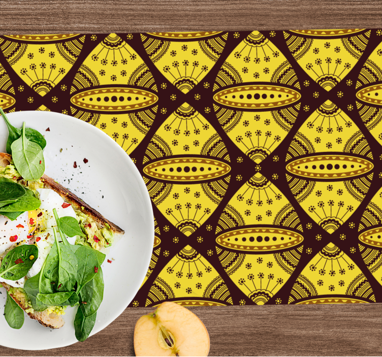 Placemat complex geometrisch motief - TenStickers