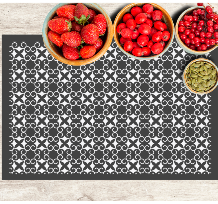 Placemat elegant patroon mat - TenStickers