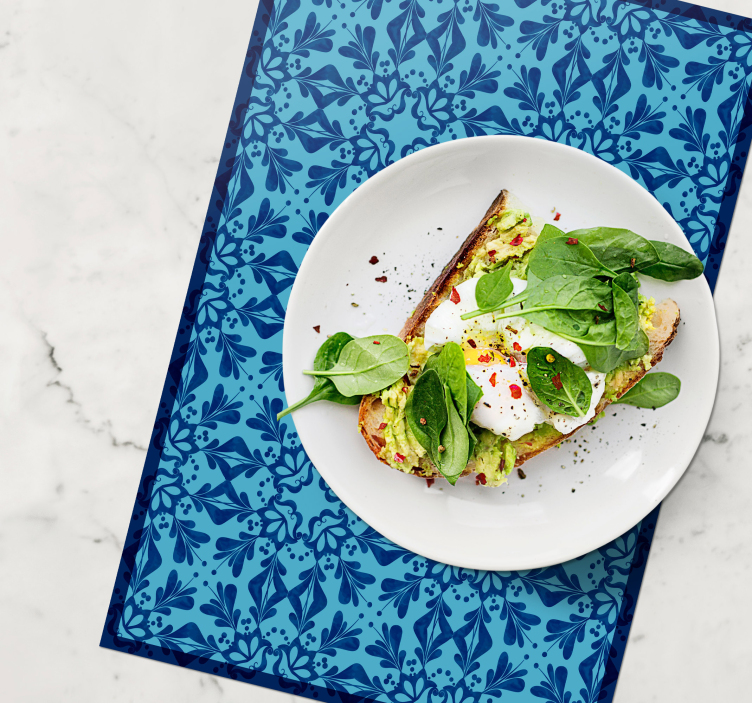 Placemat elegante botanische idee - TenStickers