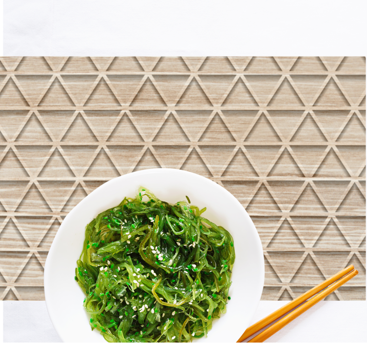 Placemat met geometrisch motief oppervlak - TenStickers