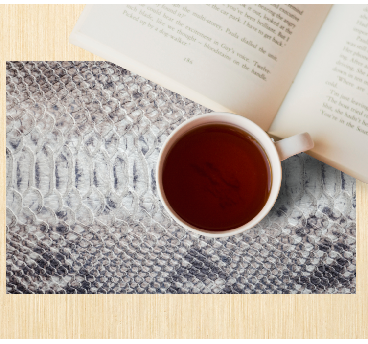 Placemat met slangenhuidstructuur - TenStickers