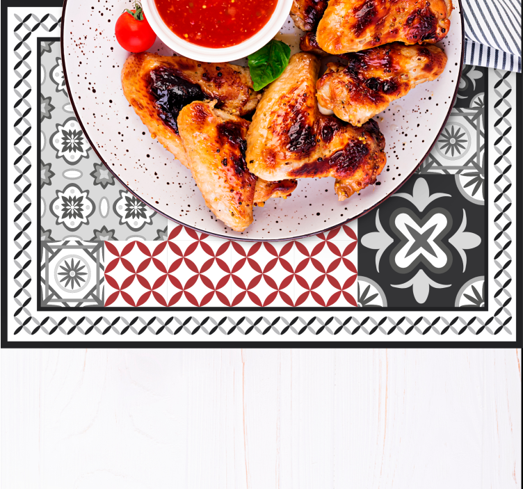 Placemat met verfijnde textuur oppervlak - TenStickers