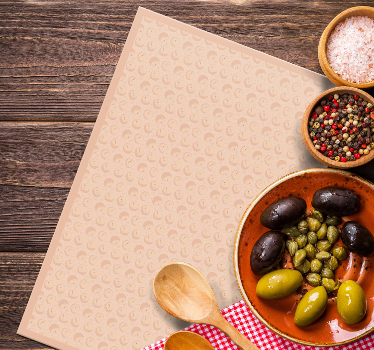 Placemat subtiel patroon oppervlak - TenStickers