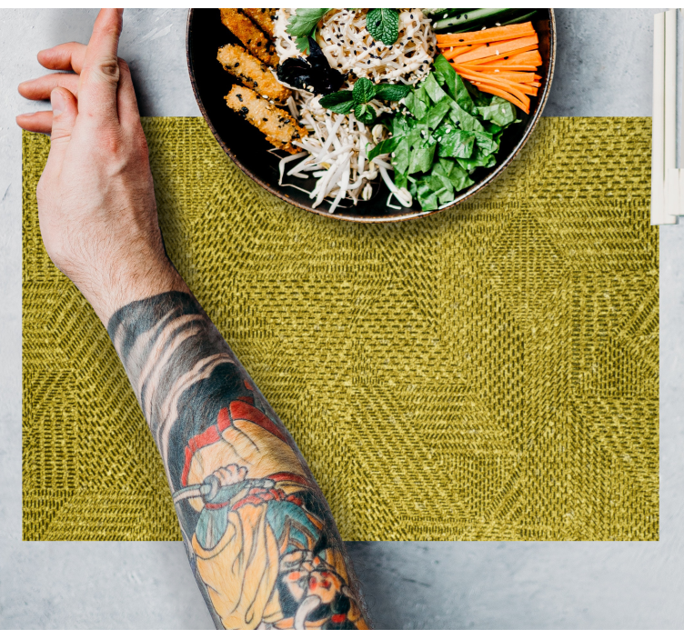 Placemat textuur groen oppervlak - TenStickers