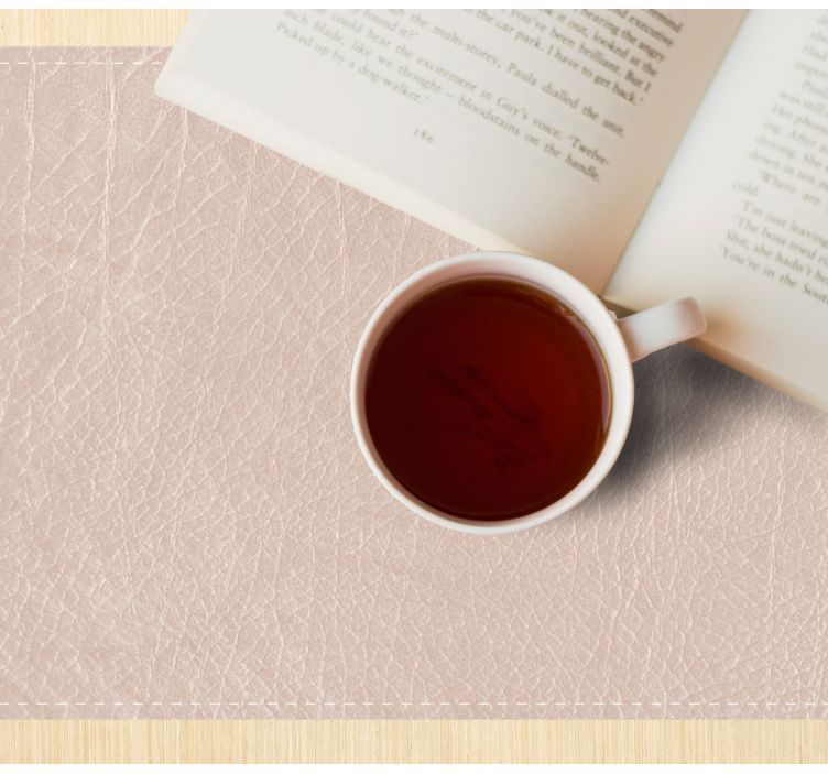 Placemat textuur neutrale oppervlak - TenStickers