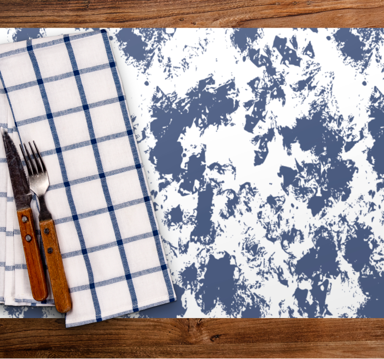 Placemat uniek abstract patroon - TenStickers