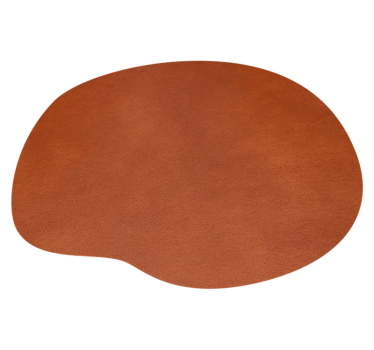 Bruine lederen textuur placemat - TenStickers