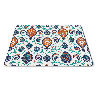 Originele placemat kleurrijke geometrische bloem mandala's - TenStickers