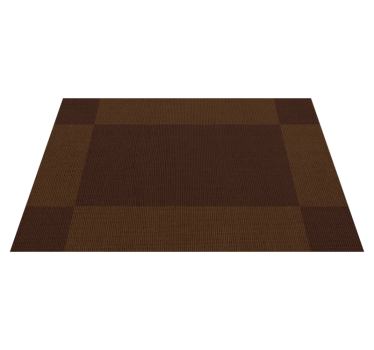 Placemat met gestructureerd bruine oppervlakte - TenStickers