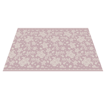 Placemat bloemmotief oppervlak - TenStickers