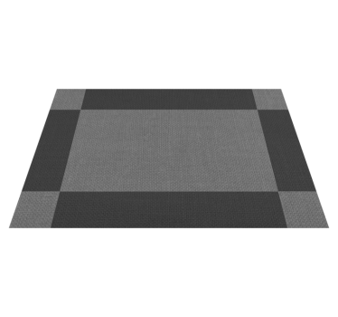Grijze achtergrond elegante stijl elegante vinyl placemats - TenStickers