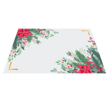 Placemat kerst Kerstversieringen - TenStickers