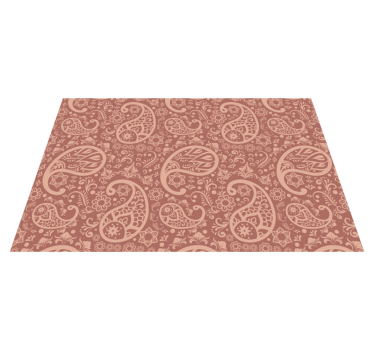 Placemat elegant bloem element - TenStickers