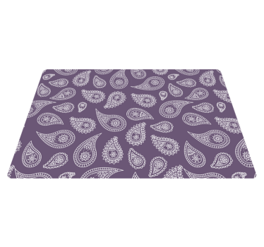 Originele placemat met paisley patroon - TenStickers