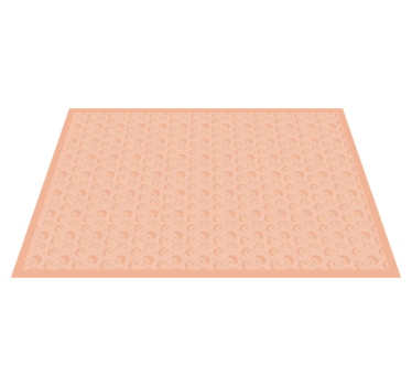 Placemat subtiel patroon oppervlak - TenStickers