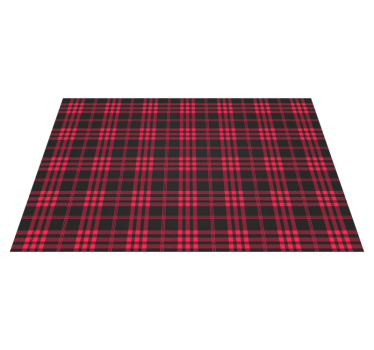 Placemat ruitjesprint oppervlak - TenStickers