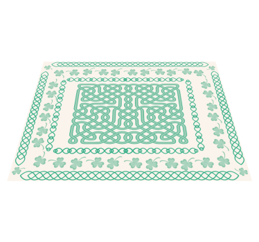 Originele placemat keltisch knooppatroon - TenStickers