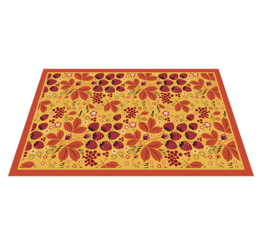 Originele placemat kleurrijk bloemenpatroon - TenStickers