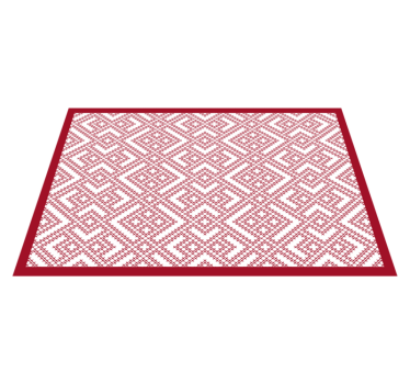 Placemat geometrisch patroon textuur - TenStickers