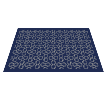 Placemat elegant oneindig patroon - TenStickers