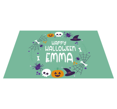Halloween placemat met halloween thema ontwerp - TenStickers